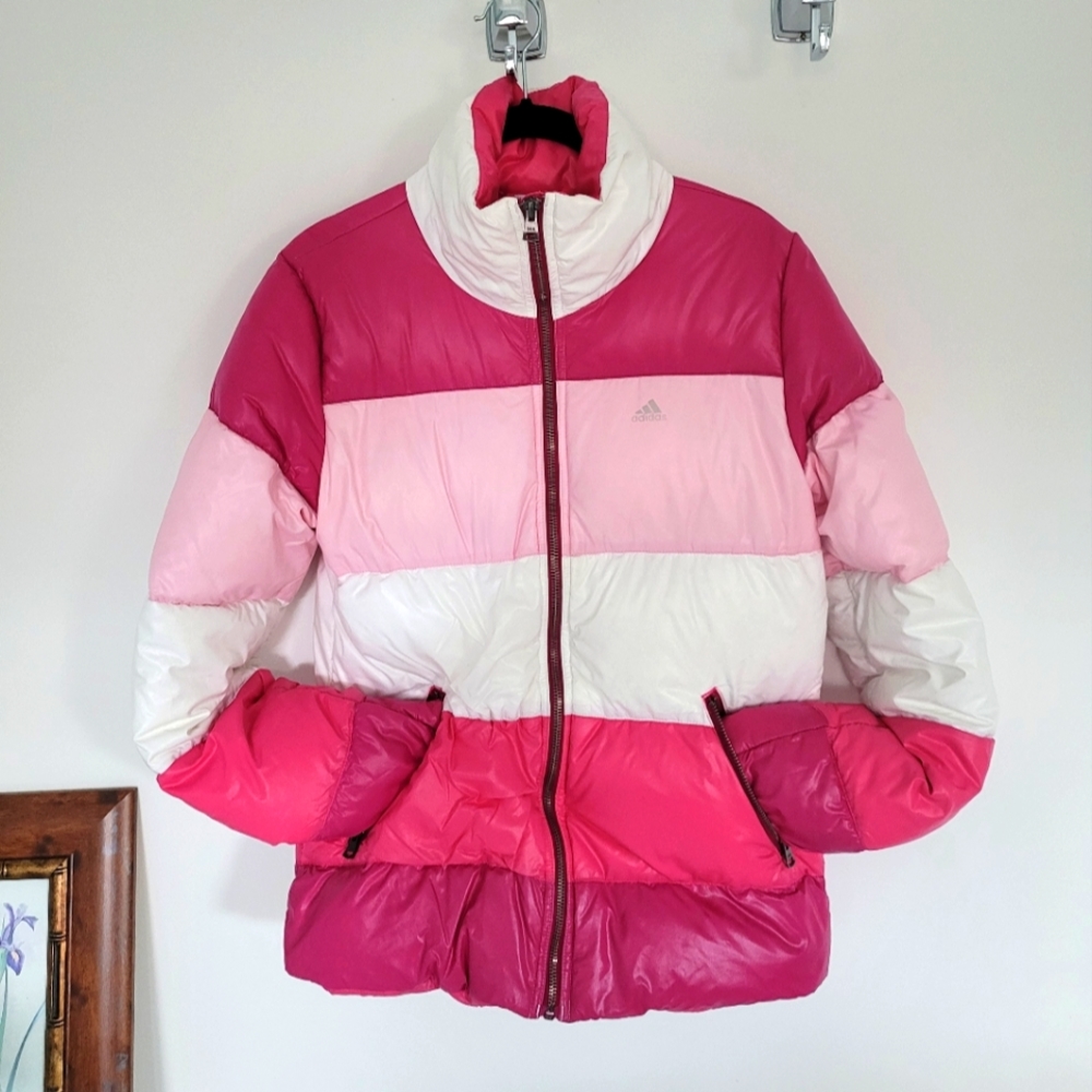 ADIDAS DOWN/FEATHER PUFFER WINTER JACKET